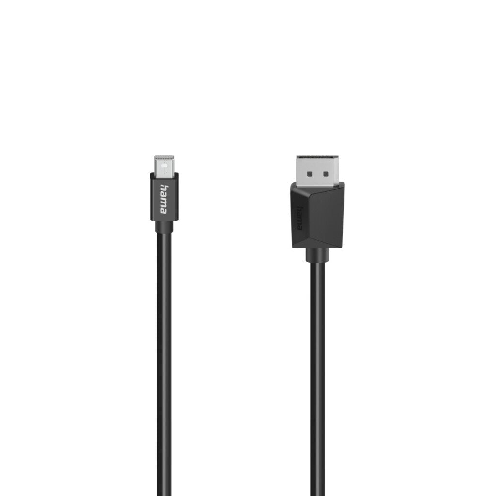 Hama Video Cable Mini-DP Connector - DisplayPort Connector Ultra-HD 4K 1.50 M