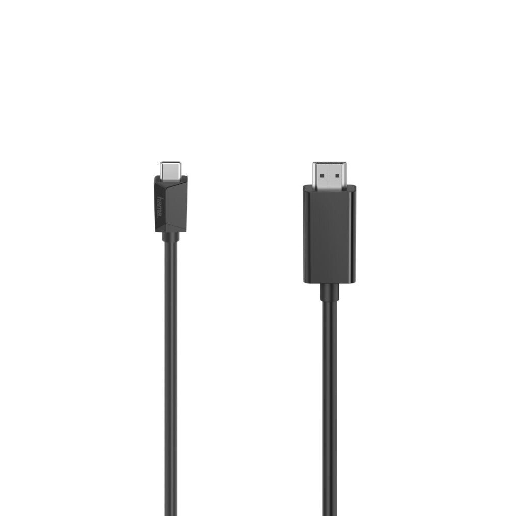 Hama USB-C to HDMI Cable Ultra-HD 4K 1.5 m Black