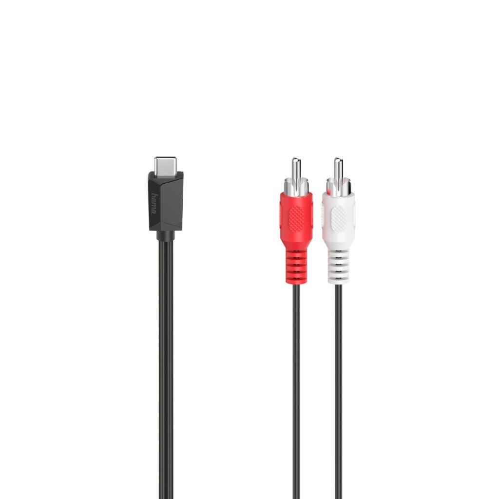 Hama Audio Cable USB-C to RCA Plug Stereo 1.50 M