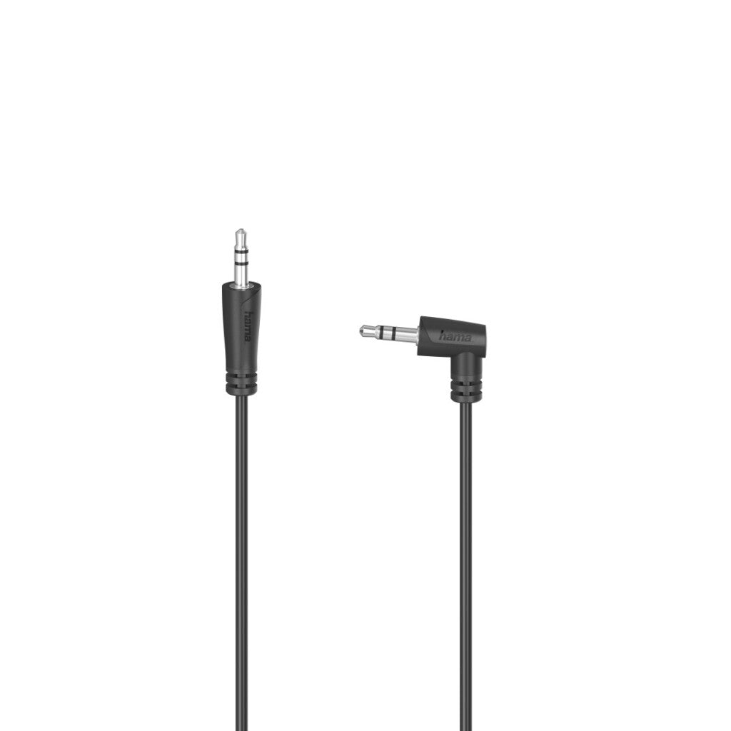 Hama Audio Cable 3.5 mm Jack Plug 90° - 3.5 mm Jack Plug Stereo 1.5 M 5-mm-jack-st