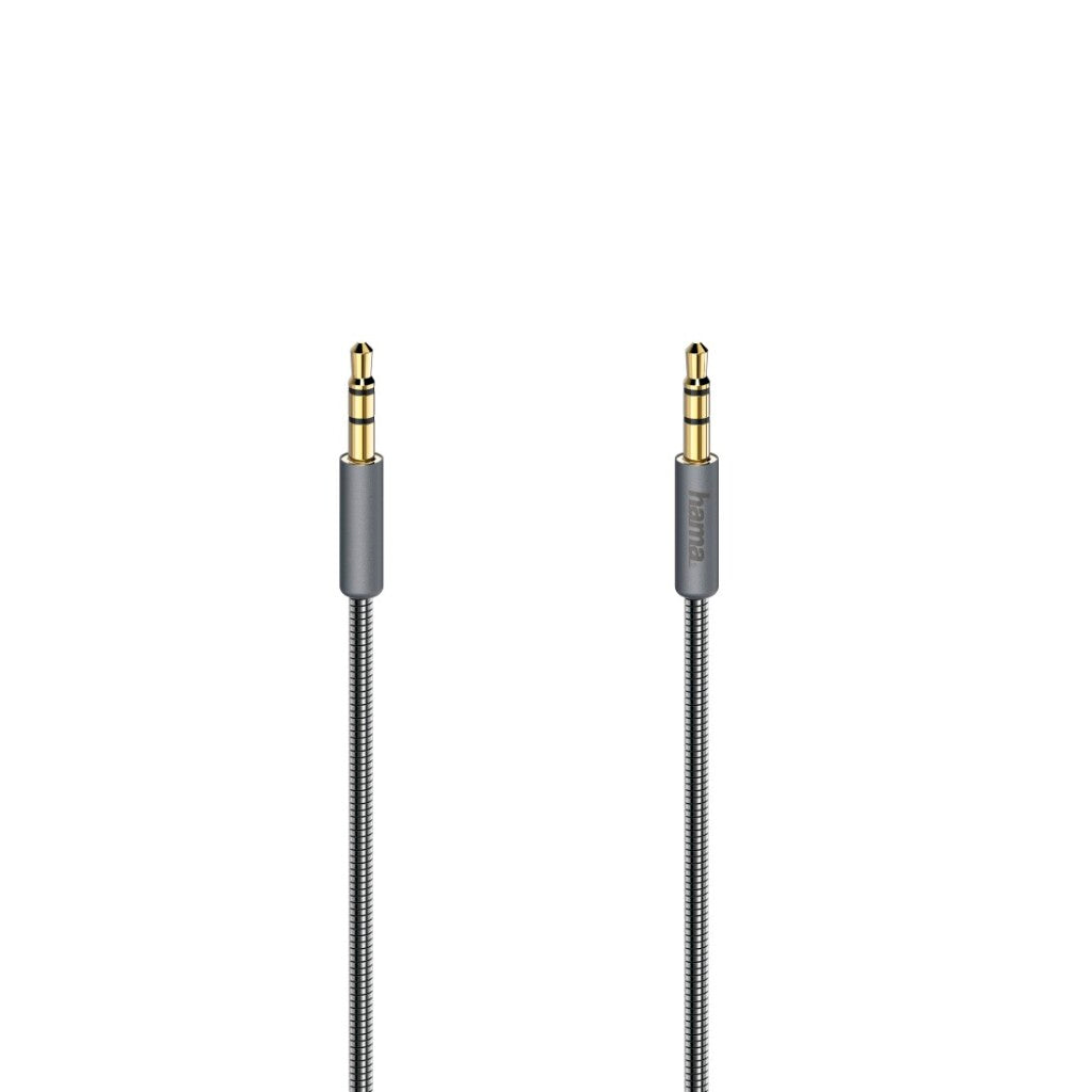 Hama Audio Cable Elite 3.5 mm Jack - Stainless Steel Gold Plated 0.75 M