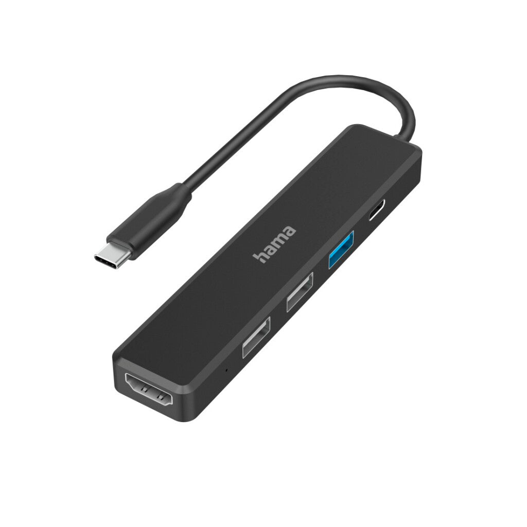 Hama USB-C Hub Multiport 5 Ports 3x USB-A USB-C HDMI™ 5-poorts