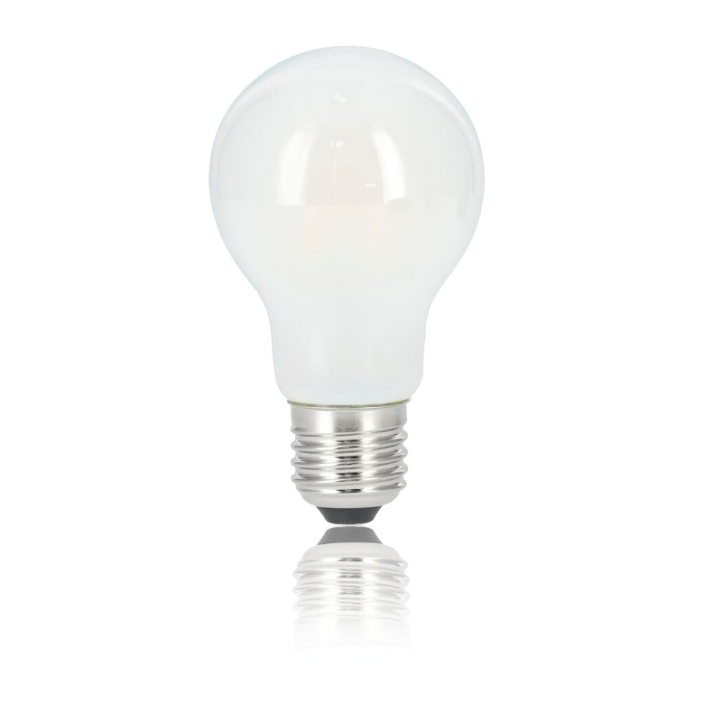 Xavax LED Filament E27 806lm 60W Replacement Bulb Warm White Frosted Dimmable