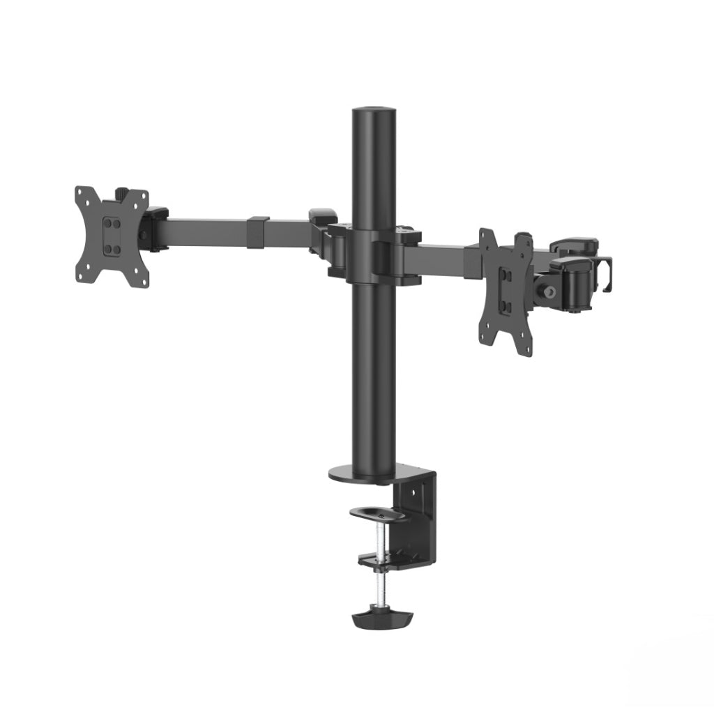 Hama Monitor Mount for 2 Monitors Black