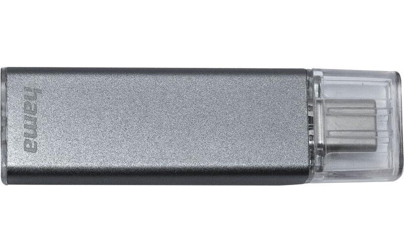 Hama "Uni-C Classic" - USB-Flash-Laufwerk - 256GB - USB-C 3,1 Gen 1 - Anthrazit (00213105) afbeelding 1