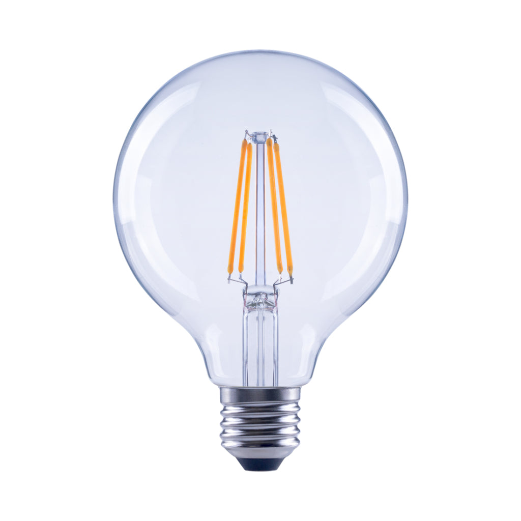 Xavax LED Globe Lamp E27 60W Clear Warm White