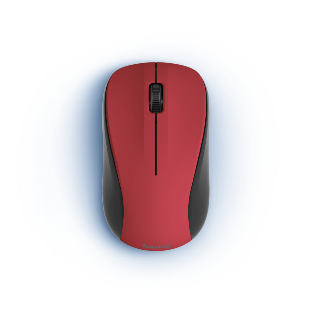 Hama Optical Dr. Mouse MW-300 V2 Silent USB Receiver Red - 3 Buttons