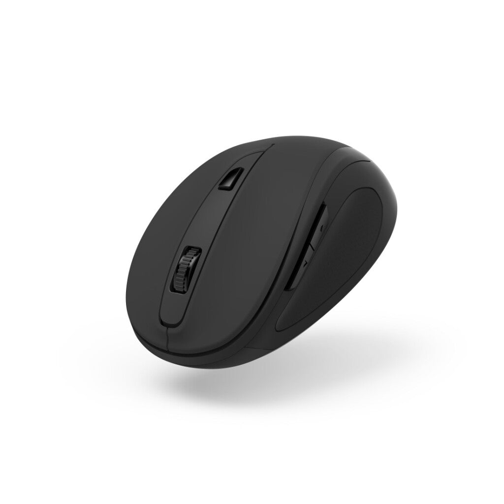 Hama Optical Wireless Mouse MW-400 V2 Ergo USB Receiver Black - 6 Buttons