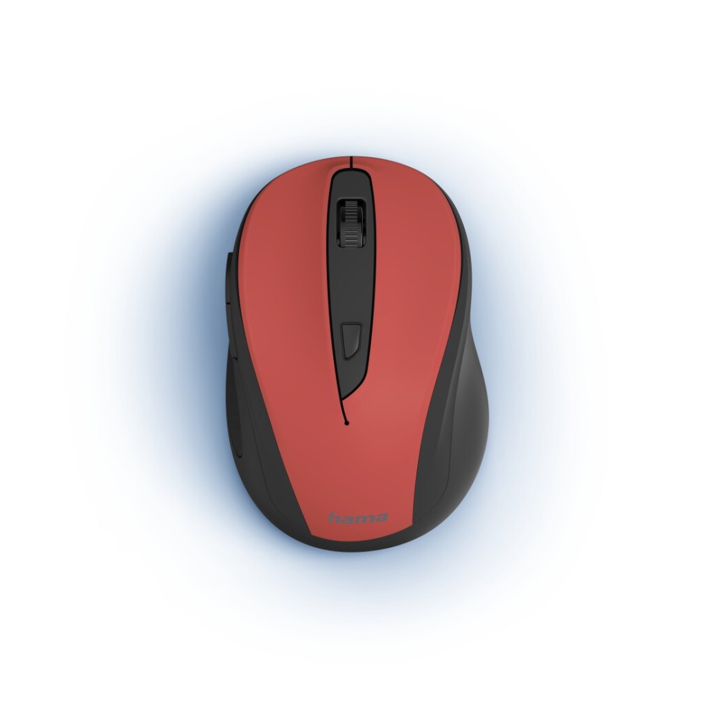 Hama Optical Wireless Mouse 6 Buttons MW-400 V2 Ergo USB-On Sienna Red