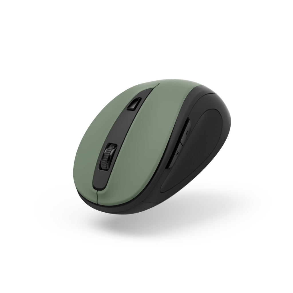Hama Optical Wireless Mouse 6 Buttons MW-400 V2 Ergo USB-On Opal Green