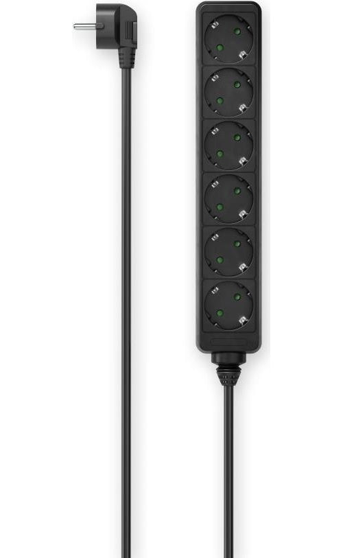 Hama 00223009 Intelligente Steckerleiste 6 AC-Ausgänge 1,4 m (00223009) afbeelding 1