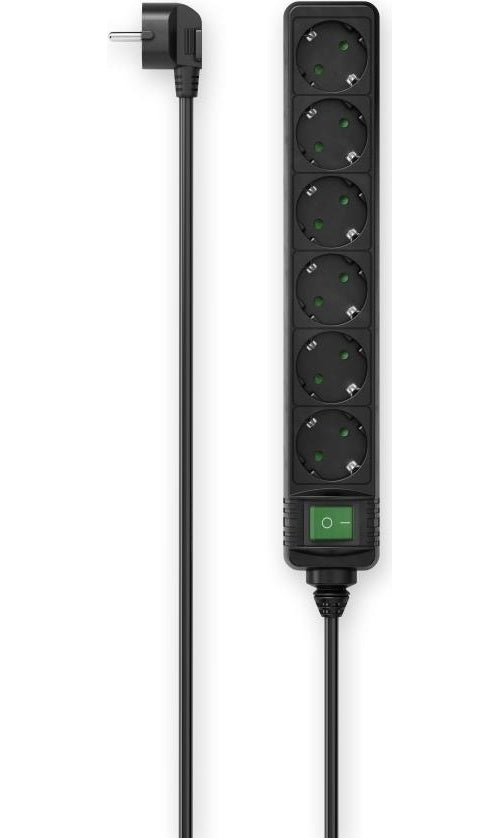 Hama 00223011 Intelligente Steckerleiste 6 AC-Ausgänge 3 m (00223011) afbeelding 1