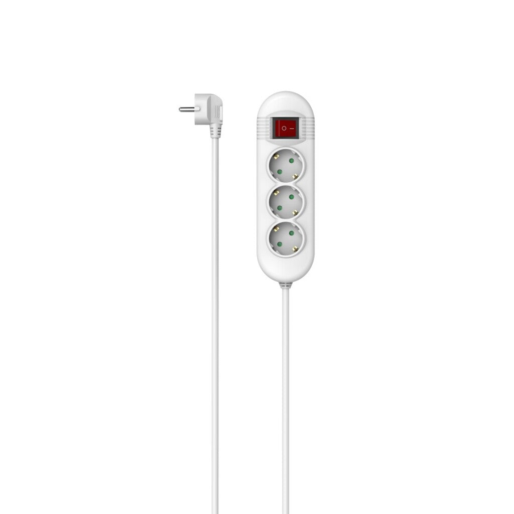 Hama 3-way Socket Switch Opt. Switch Position 1.4 M White