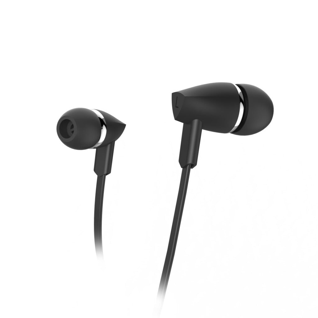 Hama Earbuds Joy In-ear Microphone Flat Cable Black