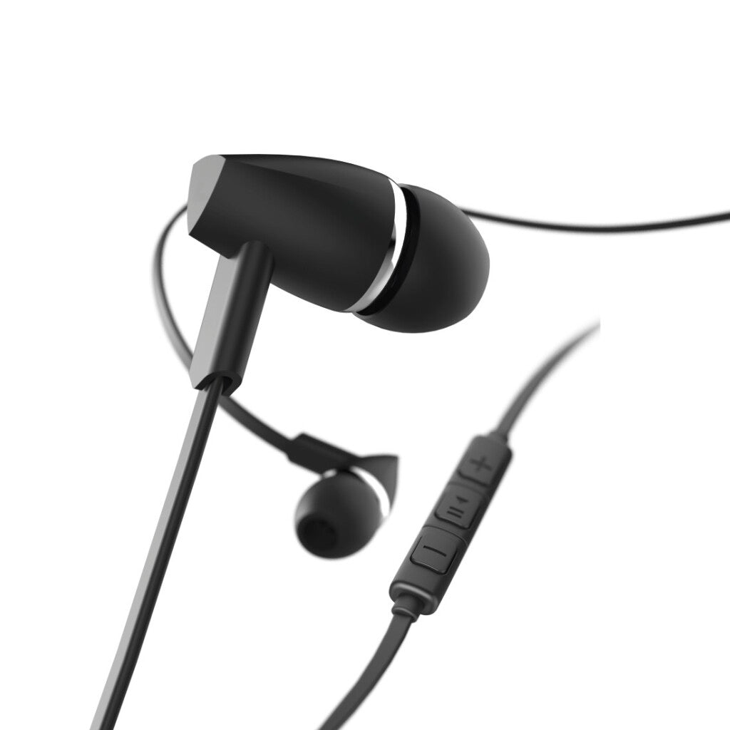 Hama Earbuds Joy In-ear Microphone Flat Cable Black