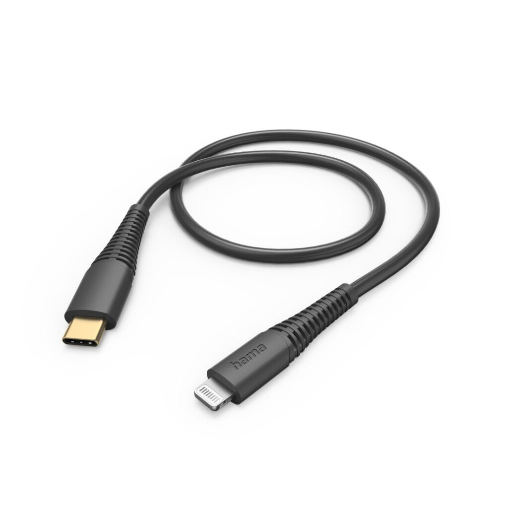 Hama Charging Cable USB-C - Lightning 1.5 M Black