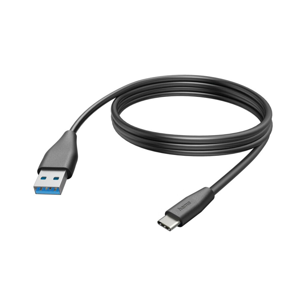 Hama Charging Cable USB-C - USB-A 3 M Black