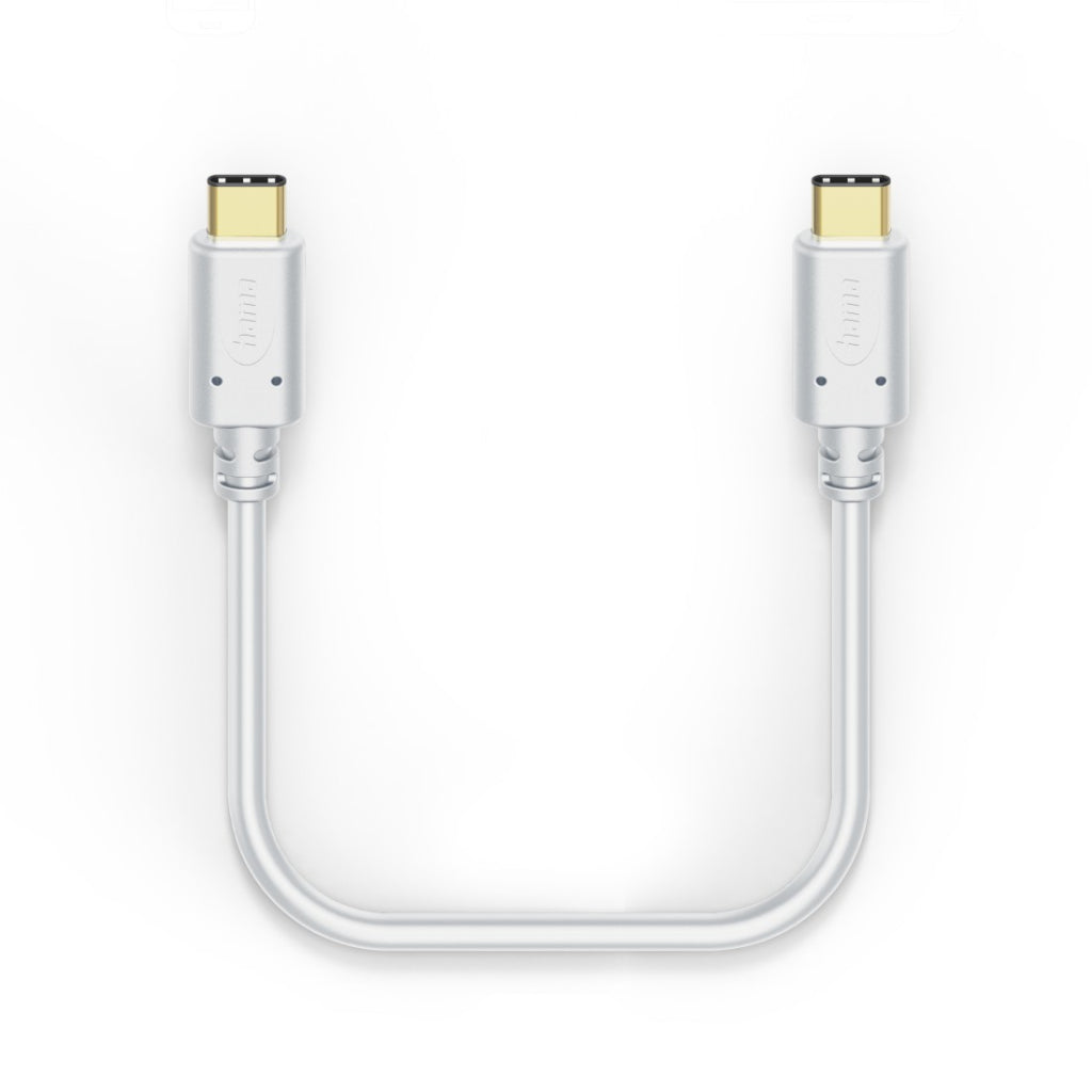 Hama Charging Cable USB-C - USB-C 1.5 M White