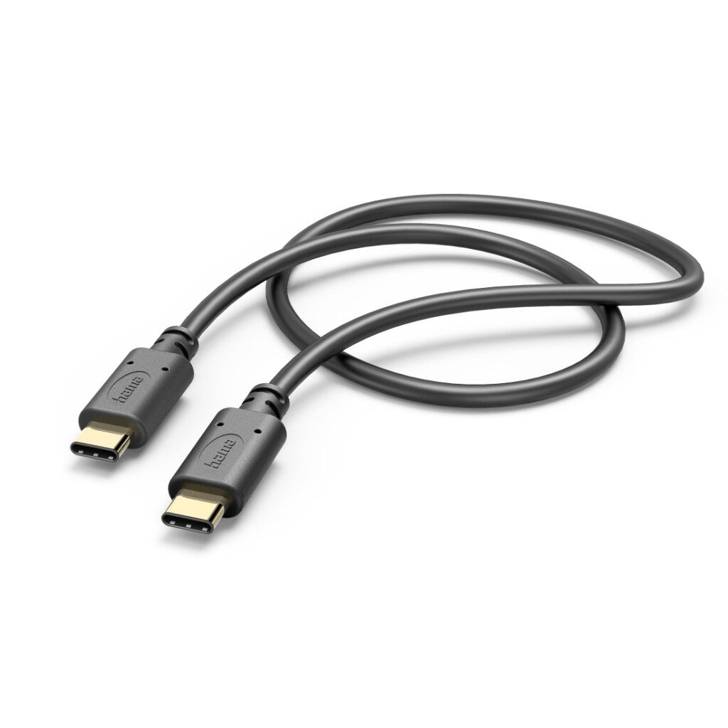 Hama Oplaadkabel USB-C - USB-C 1 M Zwart
