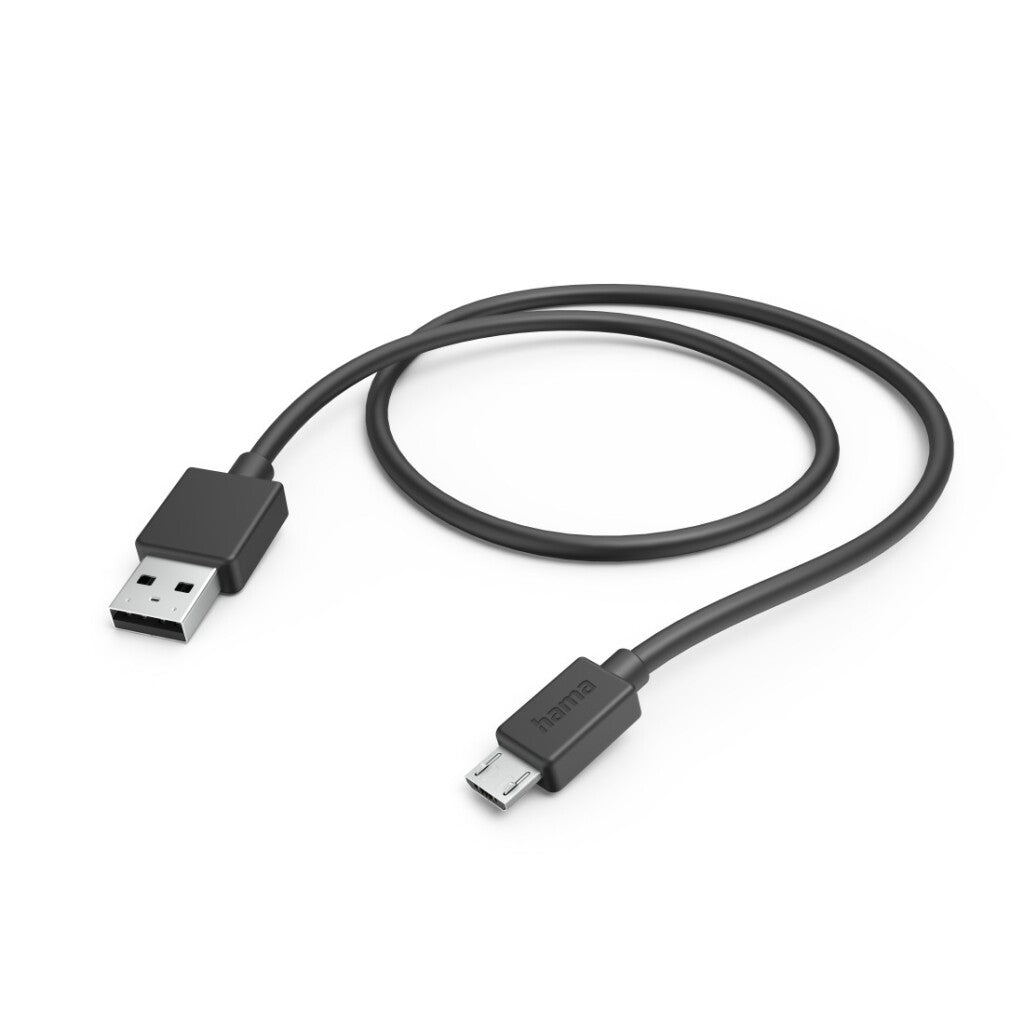 Hama USB-A to Micro-USB Charging Cable 1 M Black
