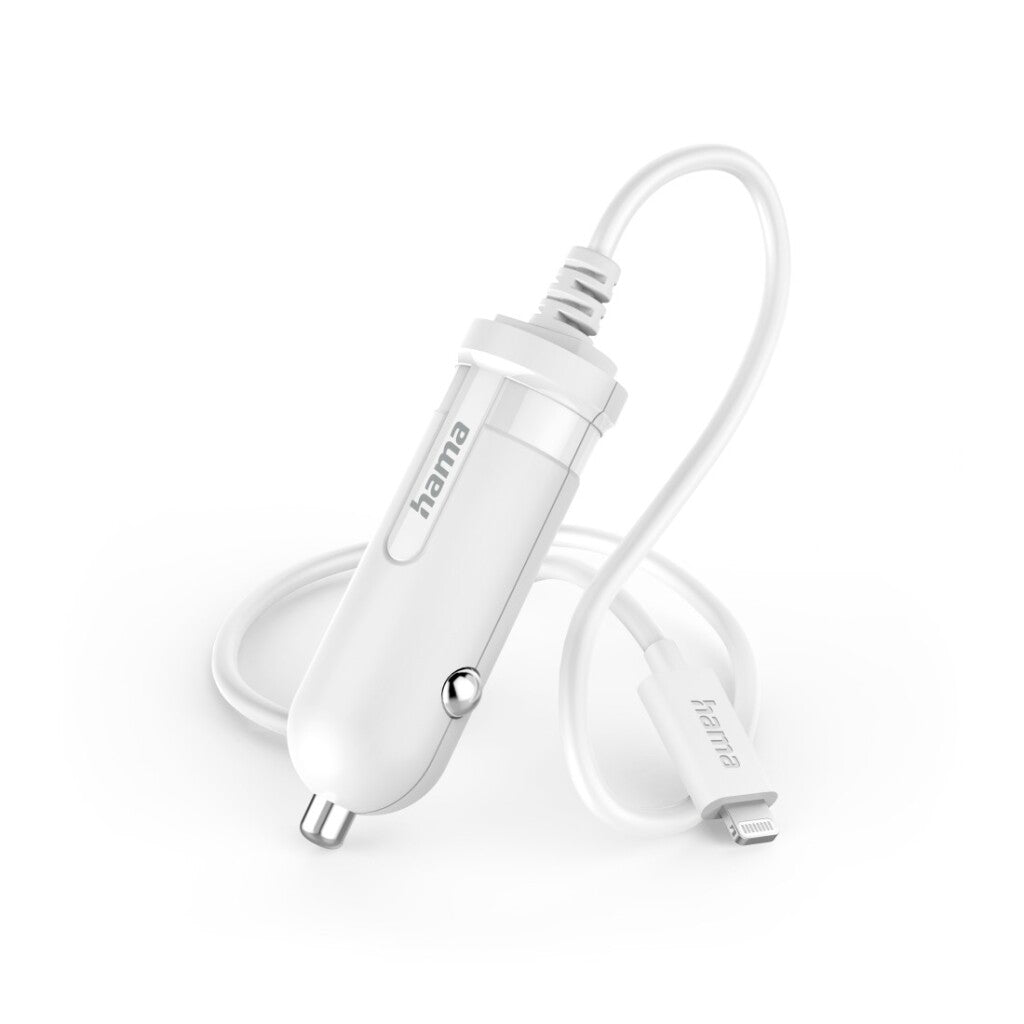 Hama Car Charger With Lightning Connector 5 W 1.0 M White