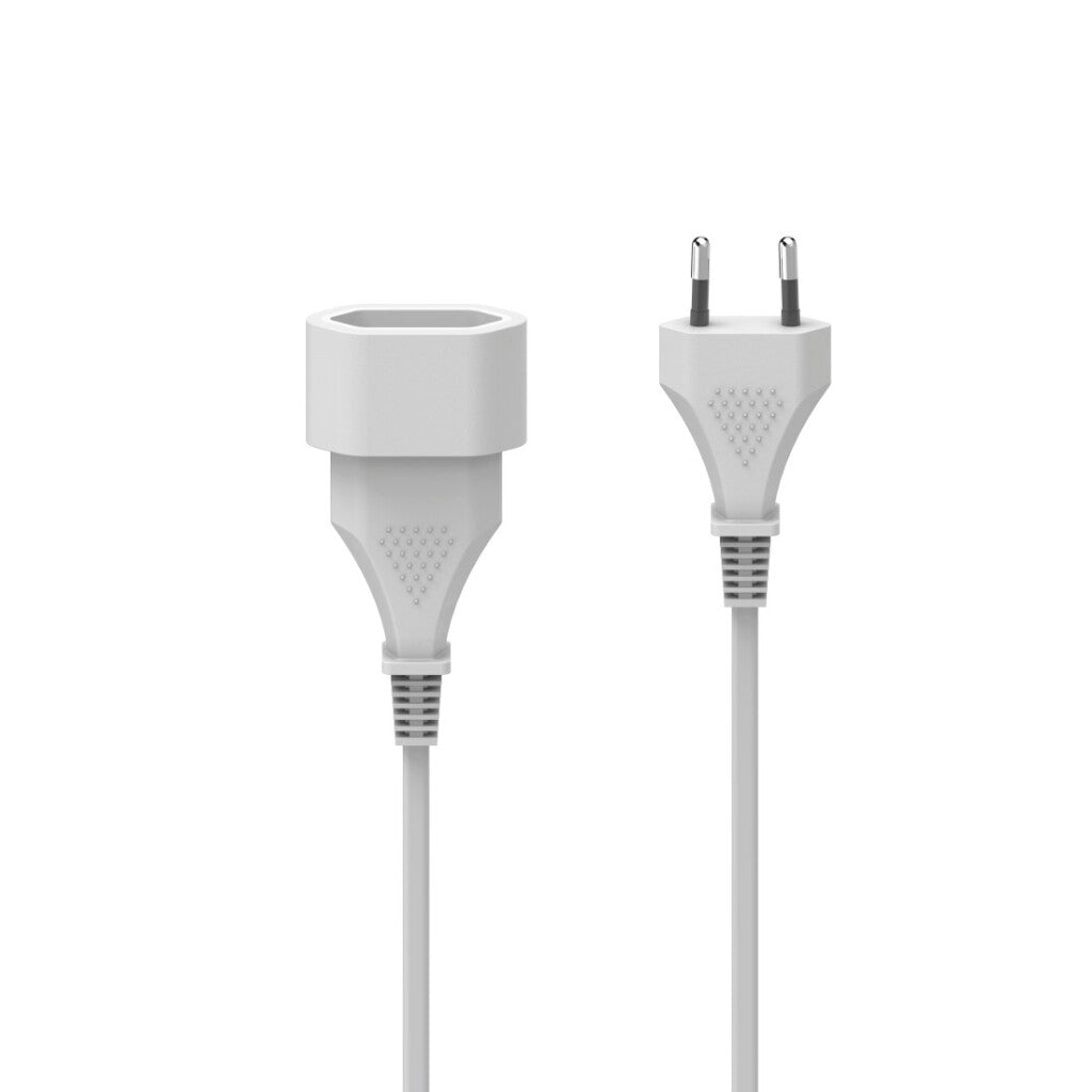 Hama Indoor Extension Cable 500 cm White - Euro Plug