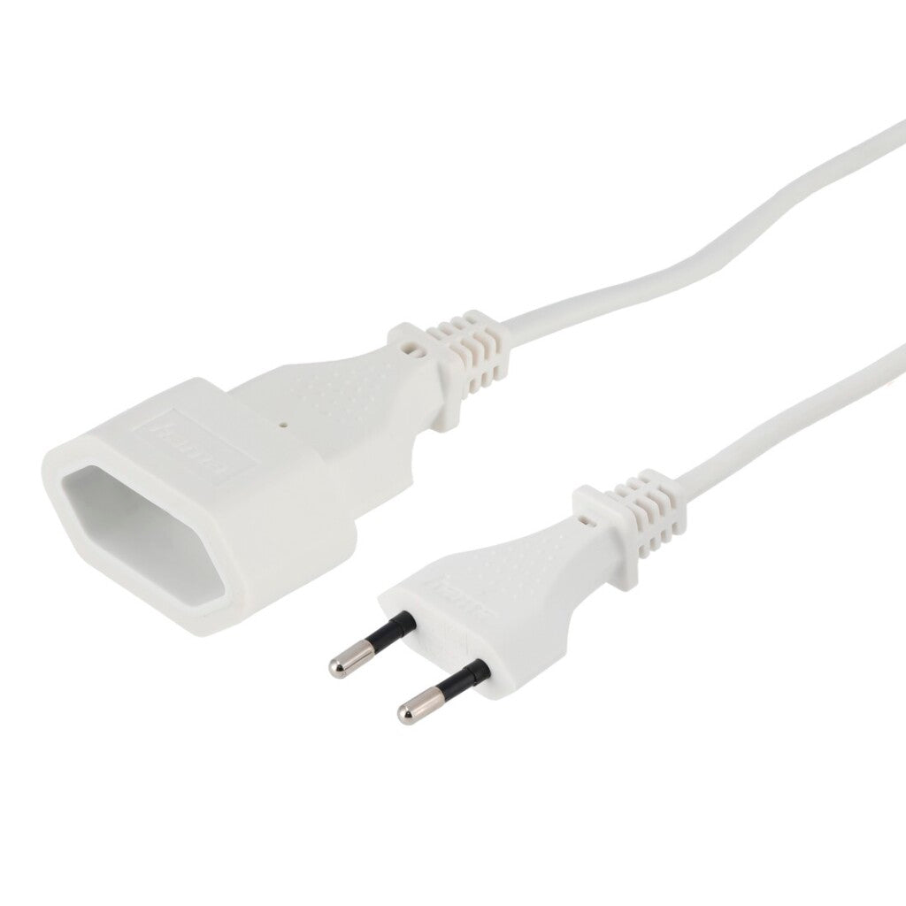 Hama Indoor Extension Cable 500 cm White - Euro Plug