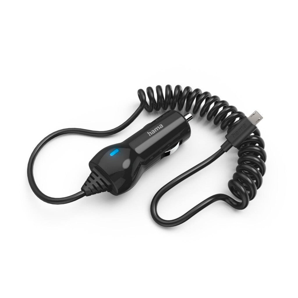 Hama Car Charger Micro-USB 6W 1.0 M Black