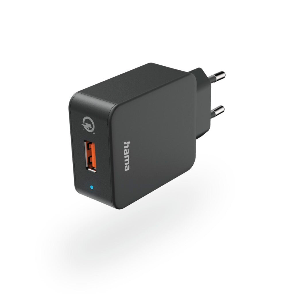 Hama Fast Charger Qualcomm™ Quick Charge™ 3.0 USB-A 19.5W Black