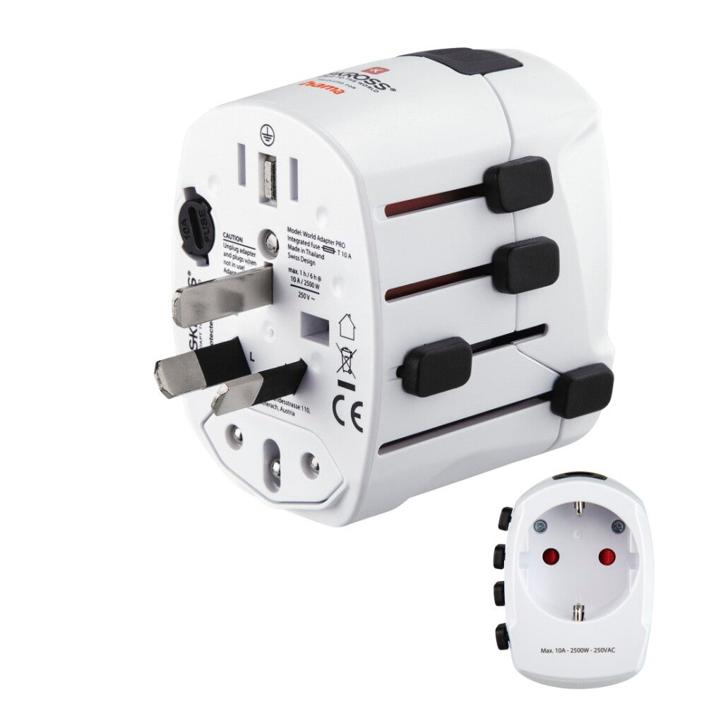 Hama World Travel Adapter World Travel Pro 3-pin
