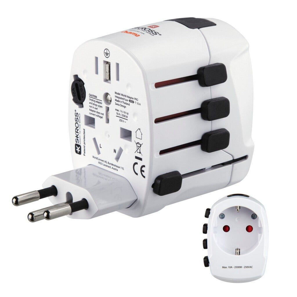 Hama World Travel Adapter World Travel Pro 3-pin