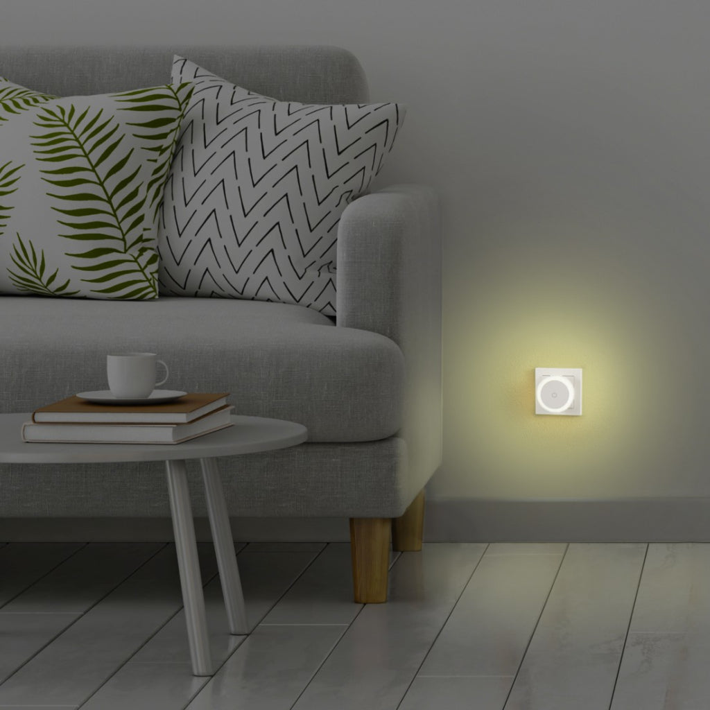 Hama LED Night Light Touch Switch for Socket Touch Button Warm Light