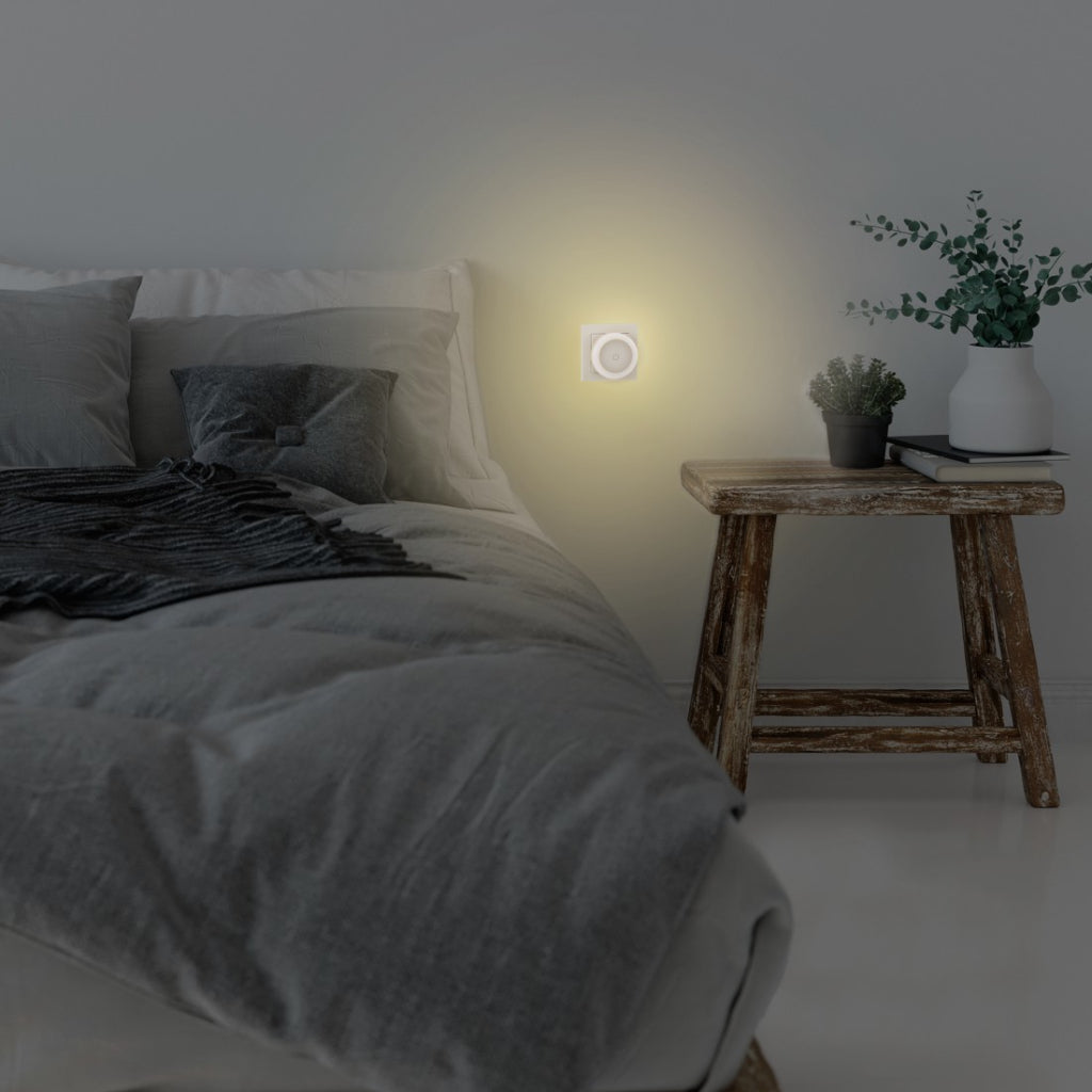 Hama LED Night Light Touch Switch for Socket Touch Button Warm Light