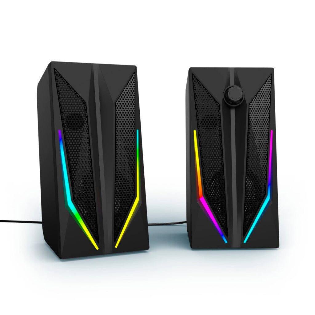 uRage BLAST-R 200 Gaming Speaker Set - Black + RGB Lighting