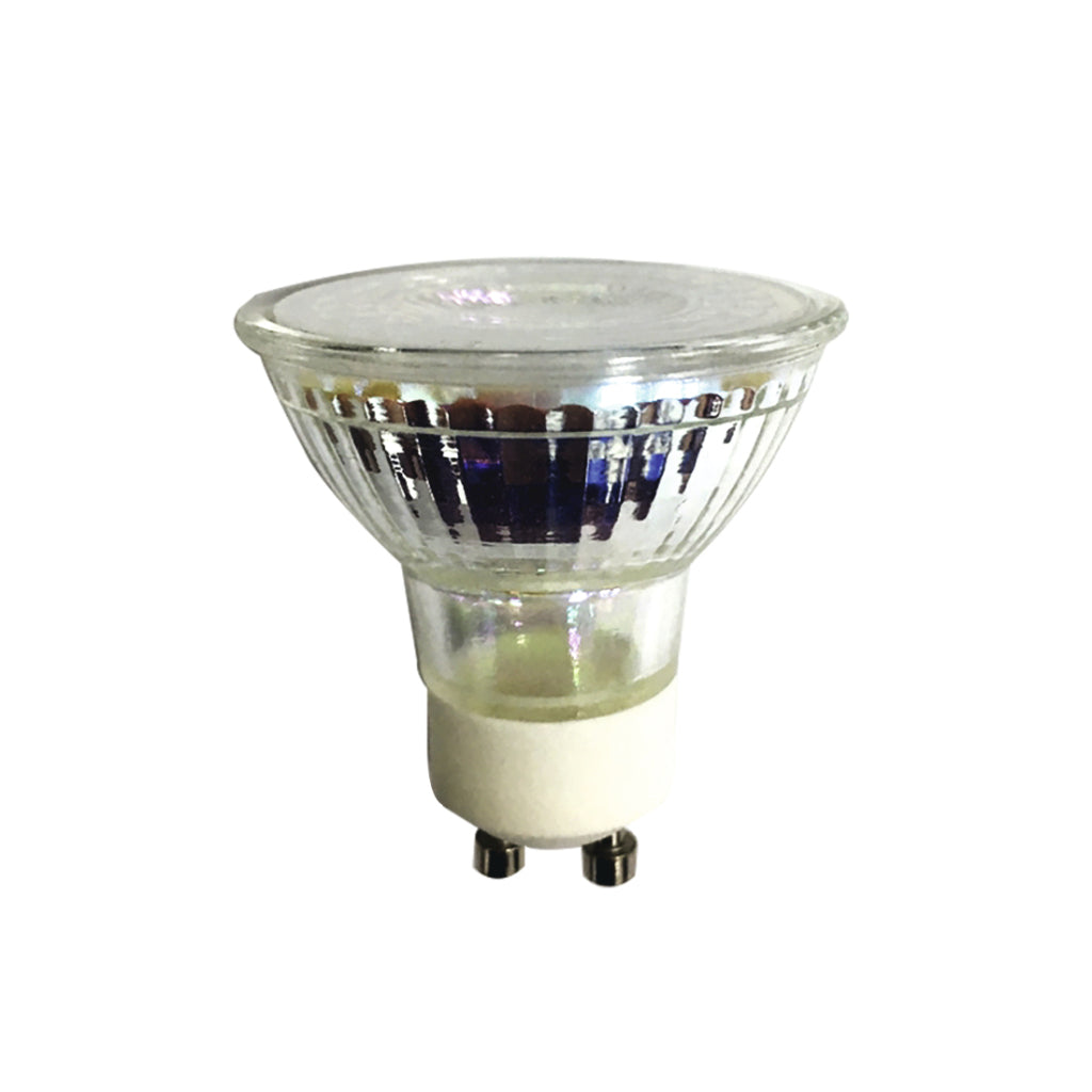 Xavax LED GU10 Bulb 445lm 4.9W Warm White Glass PAR16