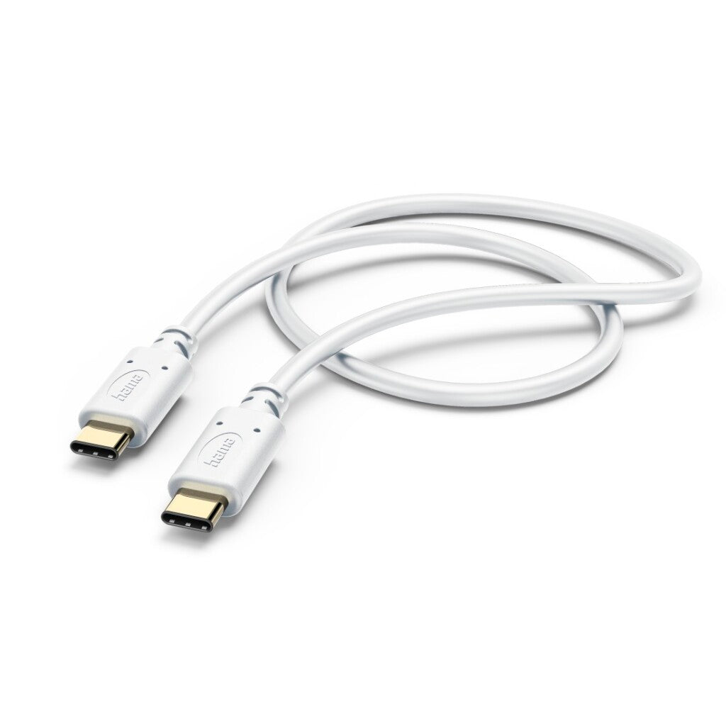 Hama Charging Cable USB-C - USB-C 1.5 M White