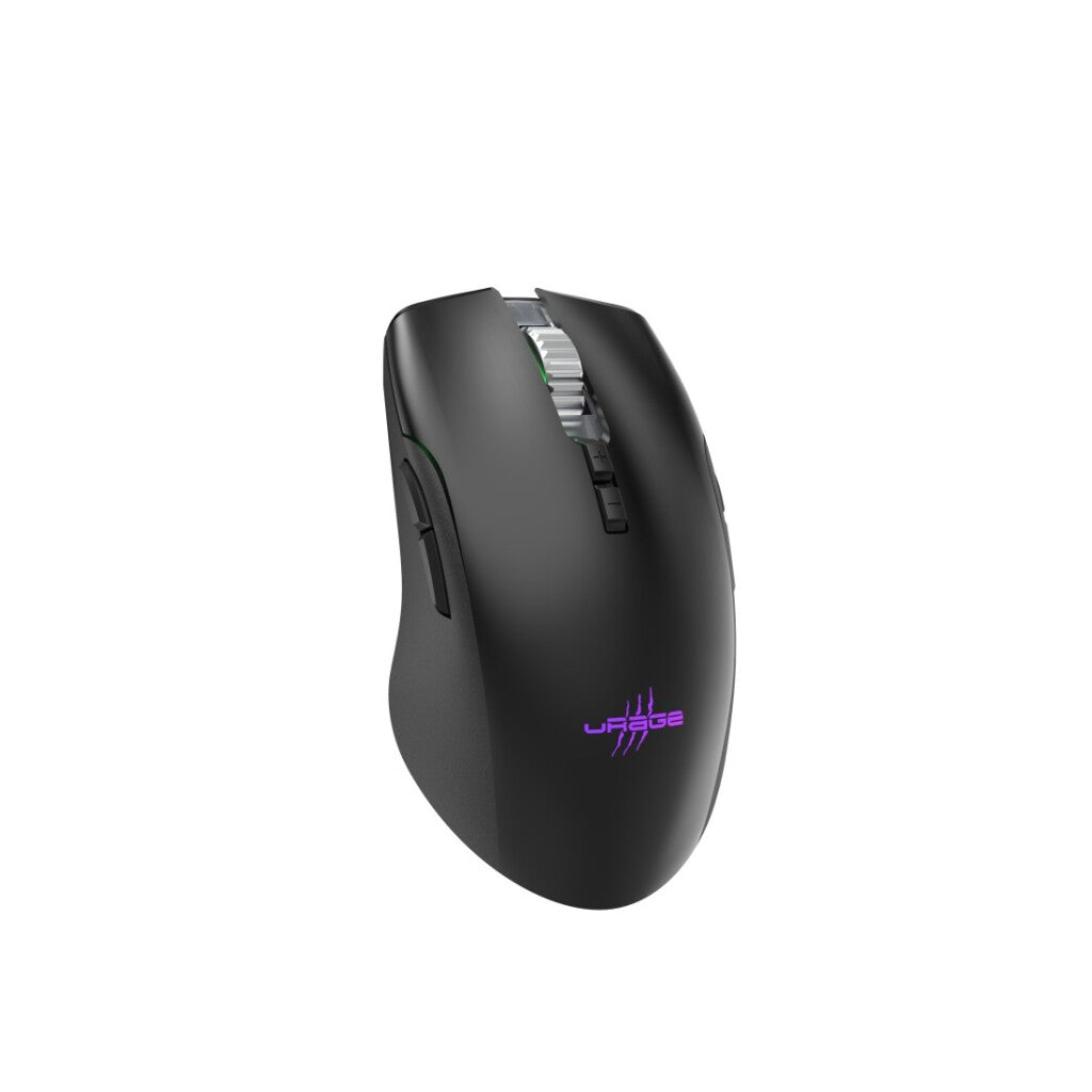 uRage Reaper 610 Wireless Gaming Mouse Black - 16000 DPI - 9 Programmable Buttons - Windows 11/10