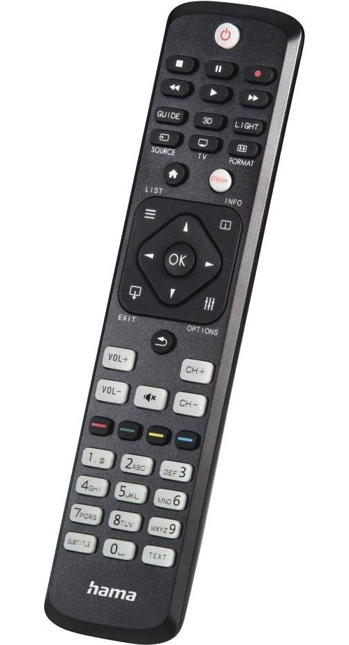 Hama 00221063 Fernbedienung IR Wireless TV Drucktasten (00221063) afbeelding 1