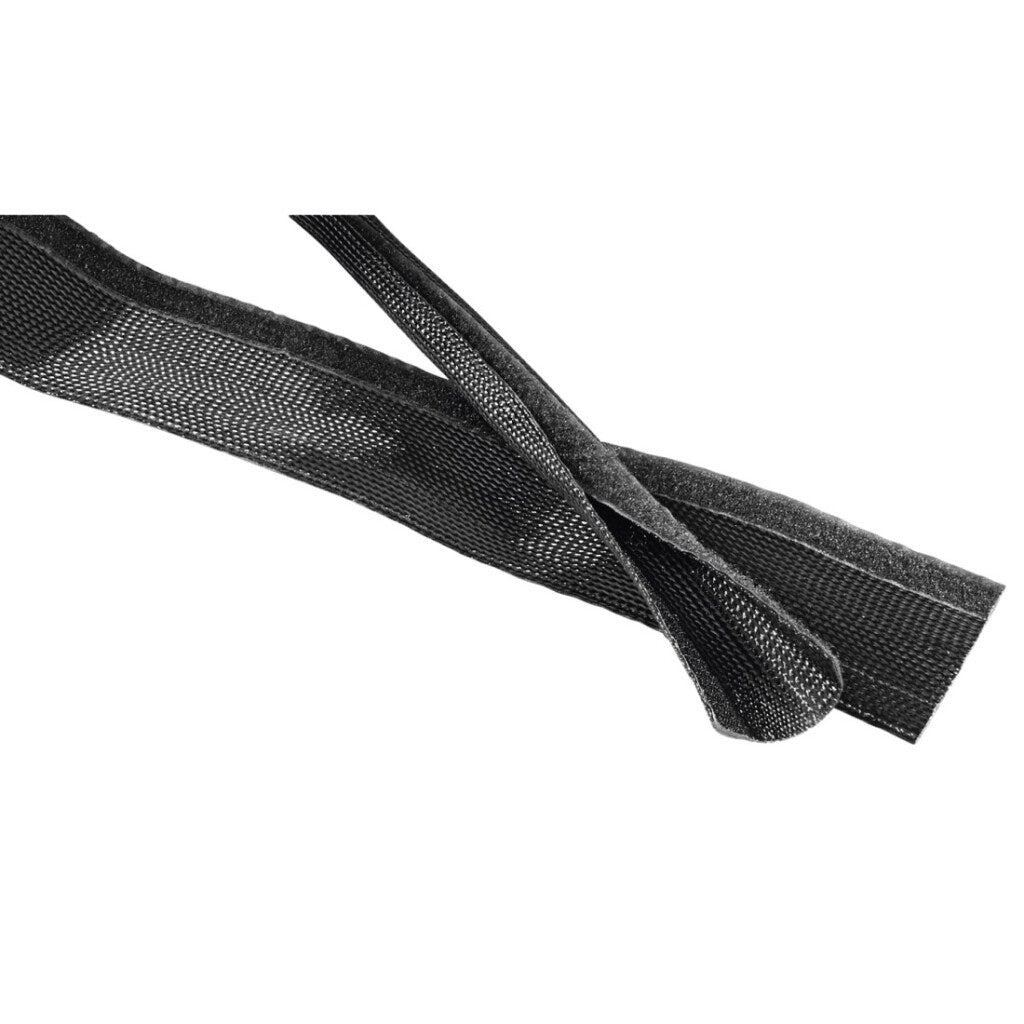 Hama Flexible Fabric Cable Sleeve Black 20-40 mm 180 cm