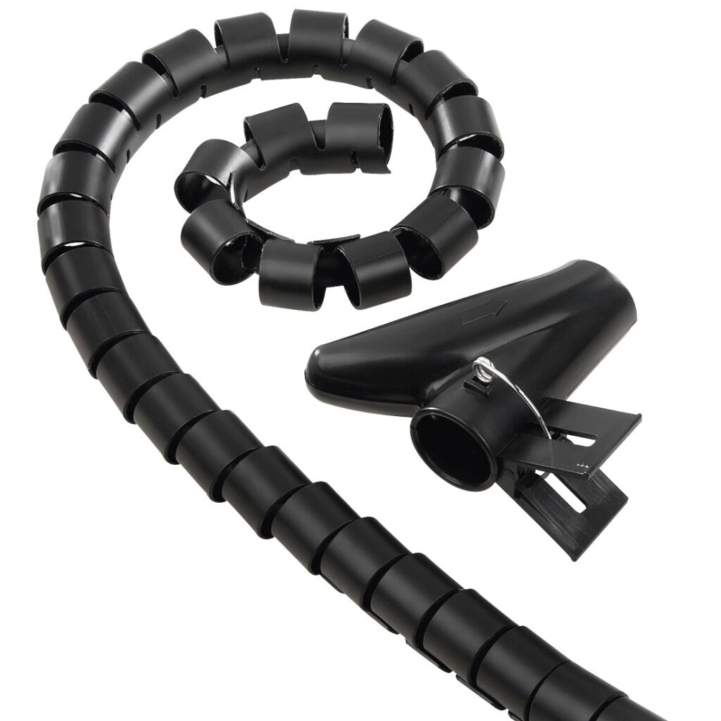 Hama Flexible Spiral Cable Sleeve Black 20 mm 250 cm