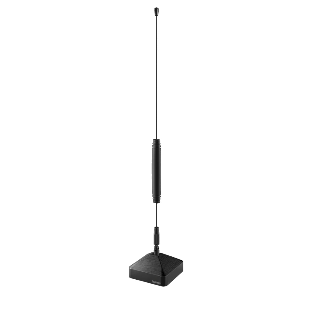 Hama Basic Indoor Antenna for DAB+ DAB DVB-T2 FM Black