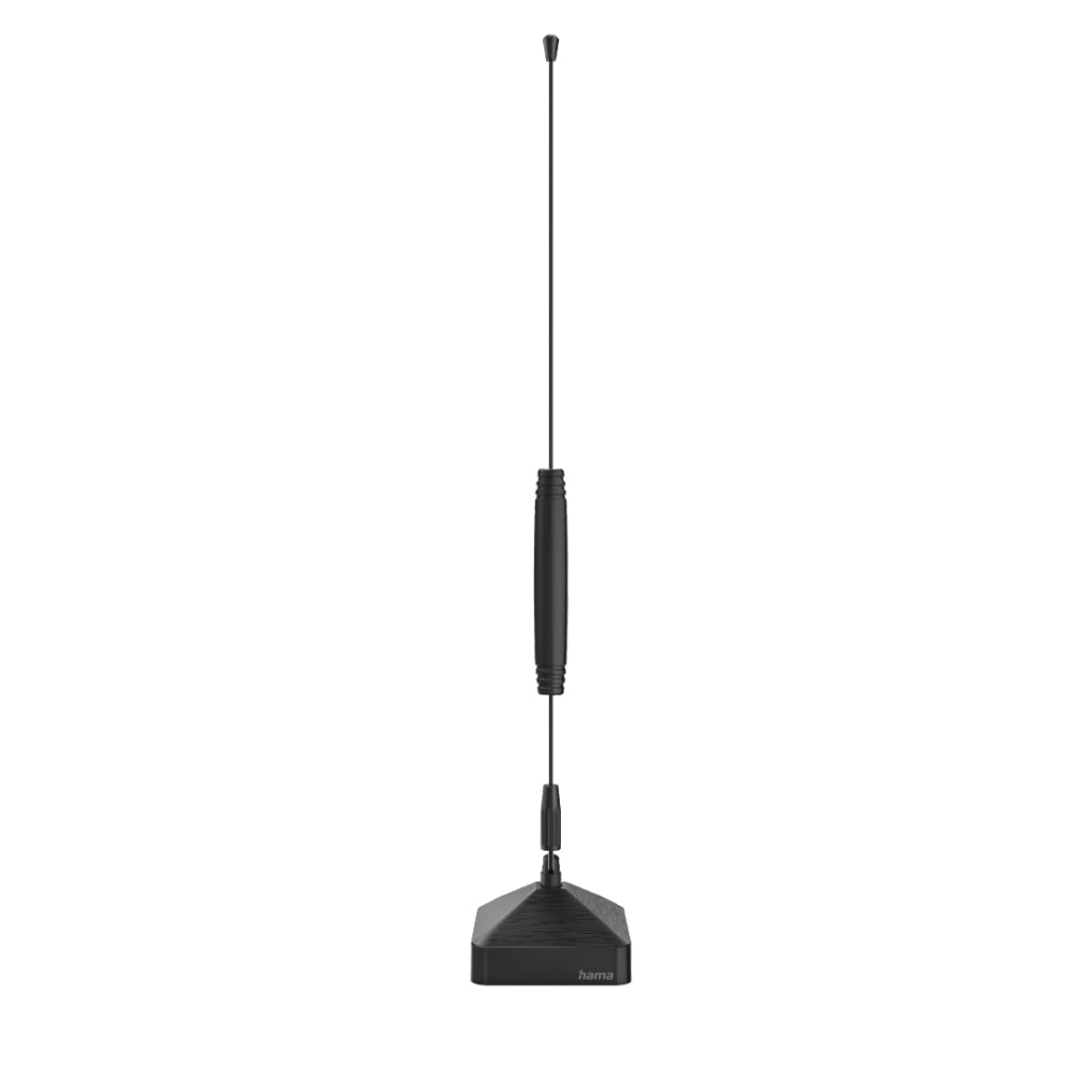 Hama Basic Indoor Antenna for DAB+ DAB DVB-T2 FM Black