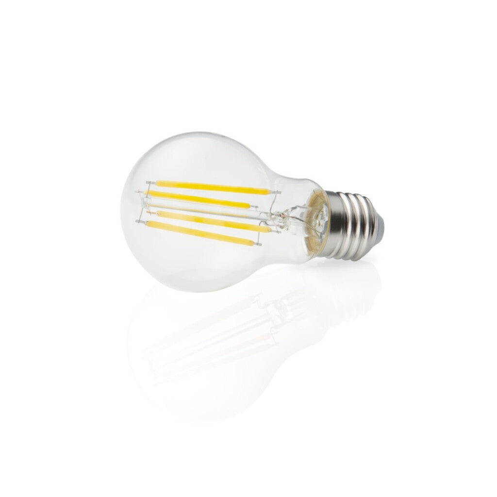 Xavax LED Filament Bulb E27 3.8W 806lm Replaces 60W Warm White Clear