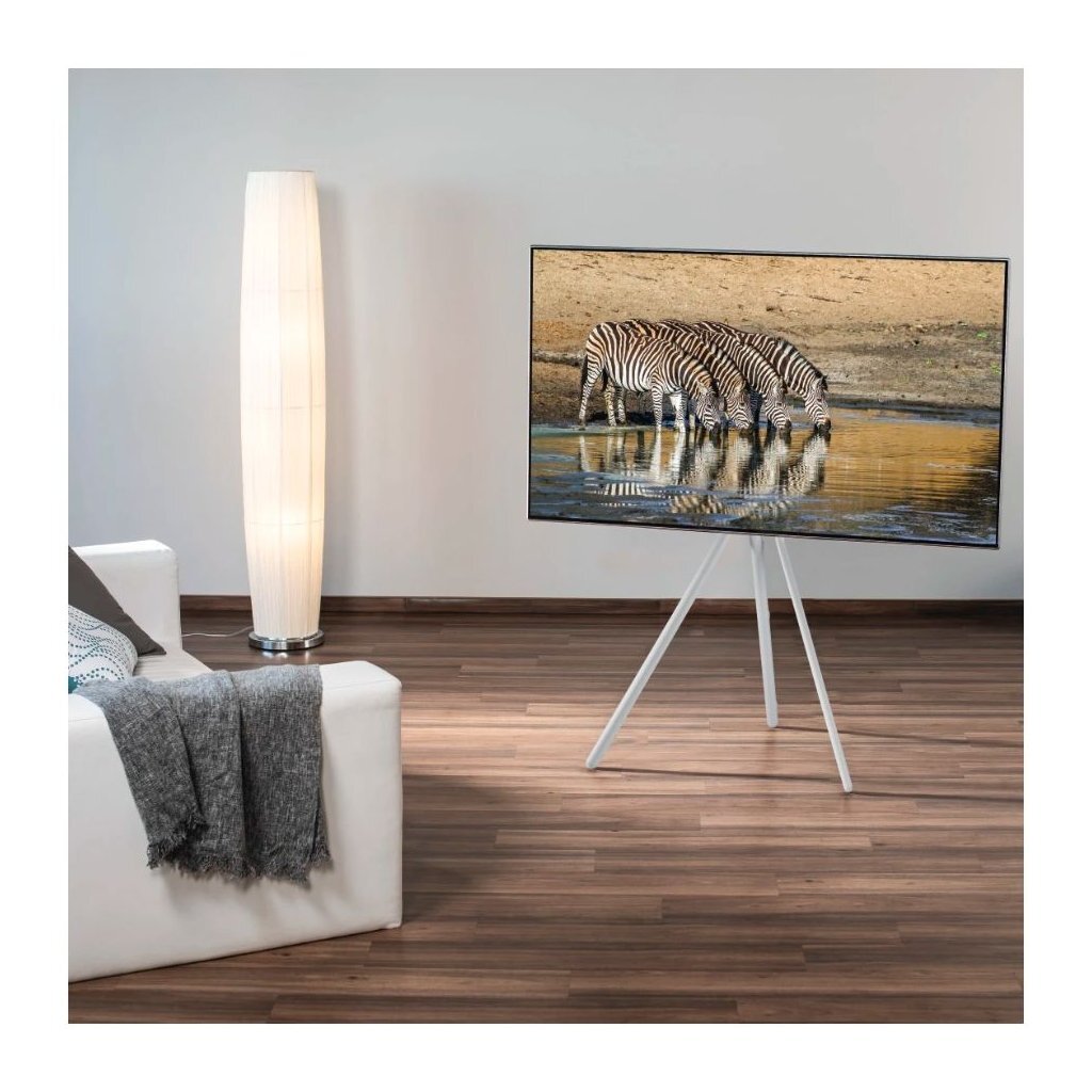 Hama TV Stand Easel White for Flat Screens 94-191 cm
