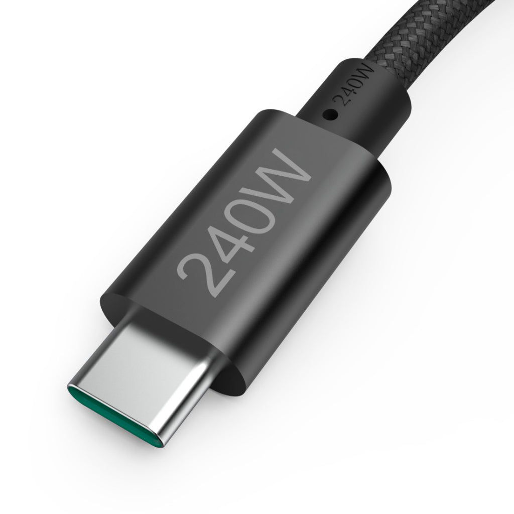 Hama Charging Cable USB-C 150 cm 240W Black - Durable Fast Charging Cable
