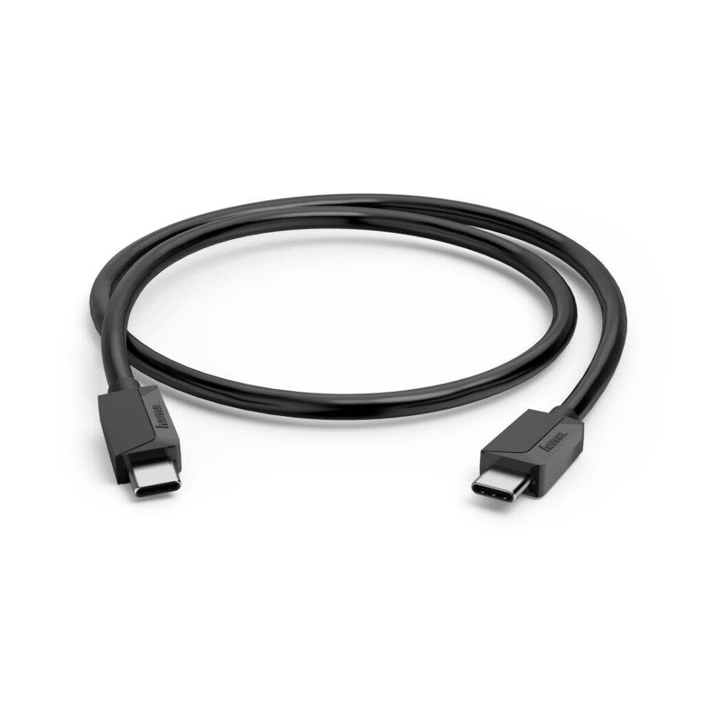 Hama USB C Cable E-Marker USB 3.2 GEN2 10 Gbit/s 5 A 100W 200 cm Black