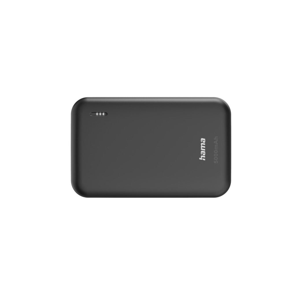 Hama Power Pack Pocket 5 5000mAh 2x USB-A Anthracite - Portable Charger