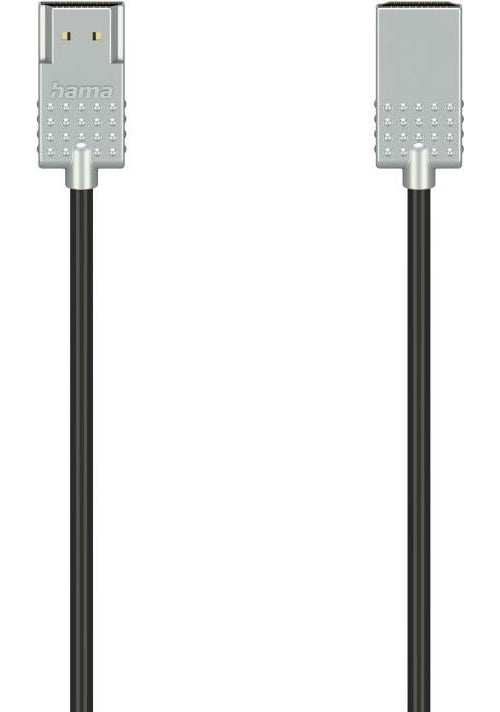 Hama High Speed HDMI-Kabel Ultra-Slim, 4K, Stecker - Stecker, Ethernet, 2,0 m (00205075) afbeelding 1
