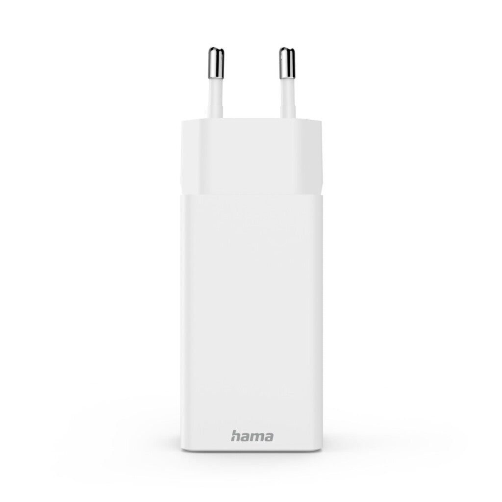 Hama Fast Charger 2x USB-C PD 1x USB-A QC Mini Charger 65W White