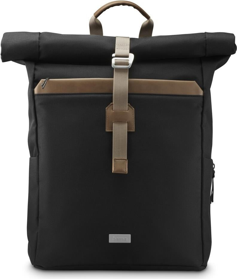 Hama 00222023 Laptoptasche 41,1 cm (16.2") Rucksack Schwarz - Braun (00222023) afbeelding 1